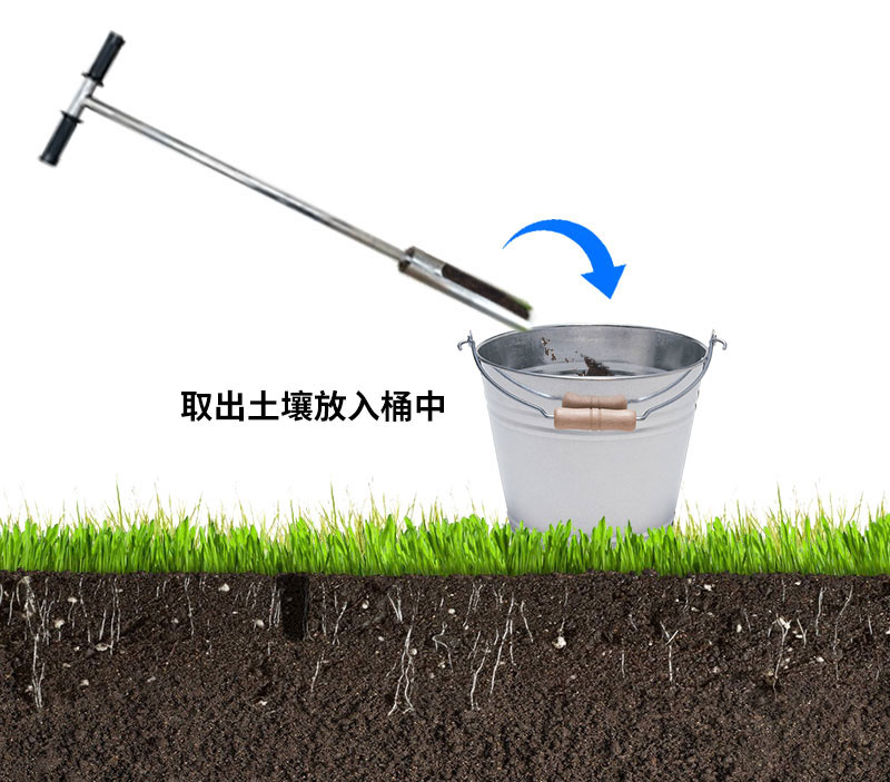 管式墑情傳感器安裝方法